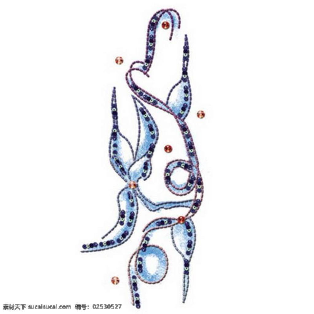 烫钻免费下载 服装图案 花 花边 烫钻 植物 烫绣结合 面料图库 服装设计 图案花型