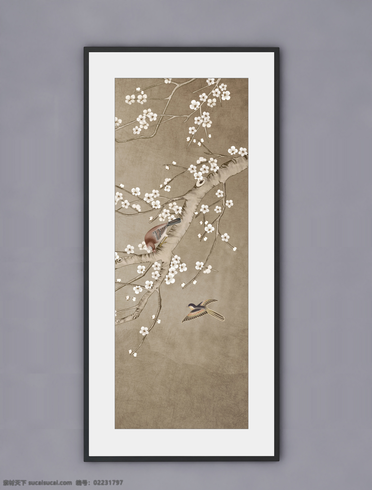 挂画 工艺画 画 中式 中式花鸟 花鸟 工笔画 客厅装饰画 墙面装饰 壁纸 墙纸 家居摆件 工笔绘画 水墨花 北欧 轻奢 底纹边框 边框相框