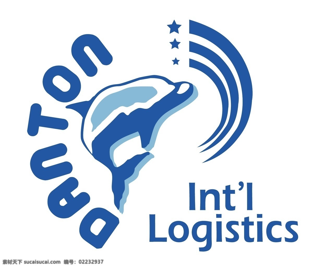海洋生物 矢量 logo 系列 海豚 物流 运输类 矢量图 其他矢量图