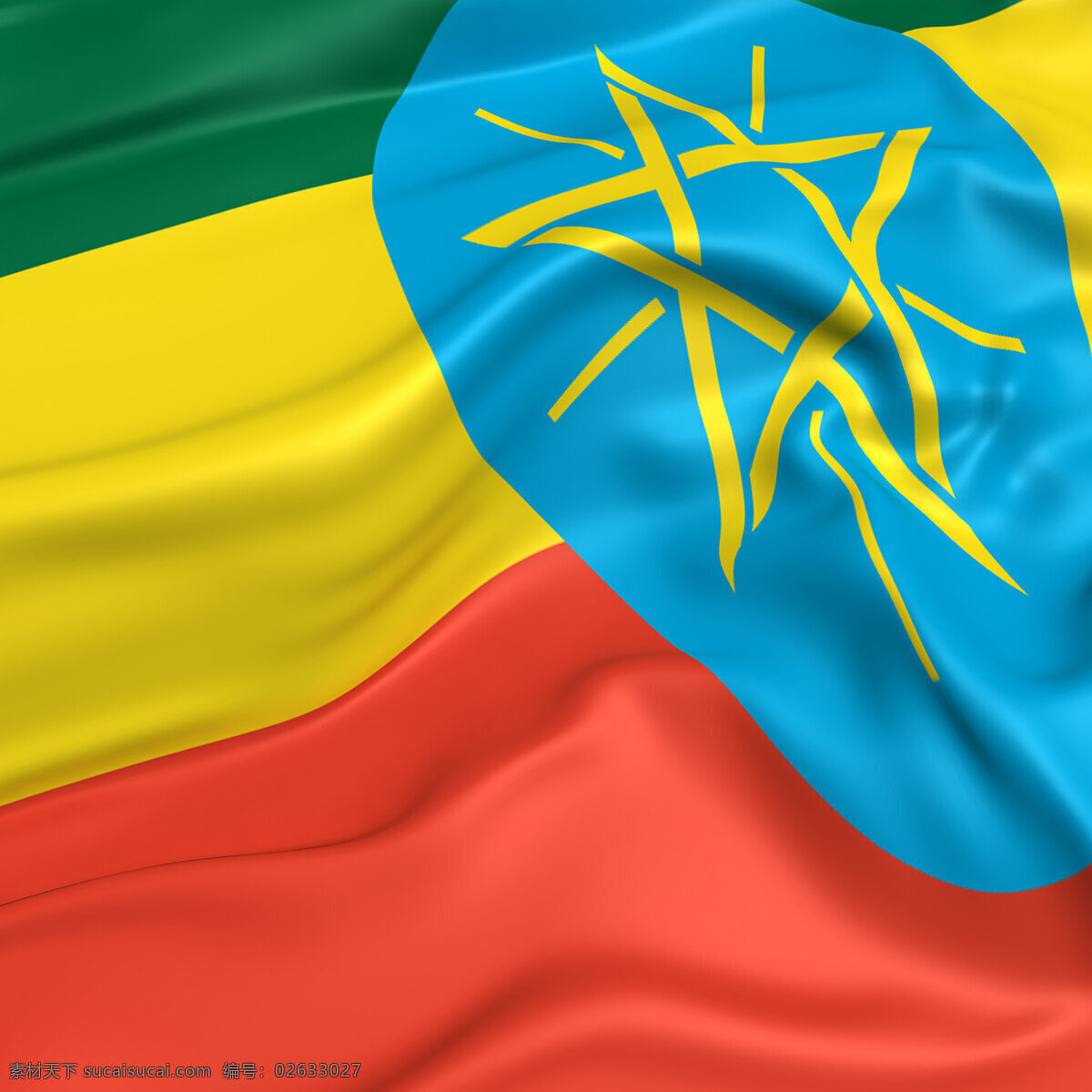 埃塞俄比亚 国旗 风景 生活 旅游餐饮