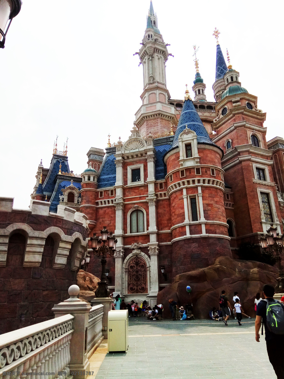 迪士尼城堡 城堡 迪士尼近照 欧洲城堡 艾莎城堡 建筑园林 建筑摄影