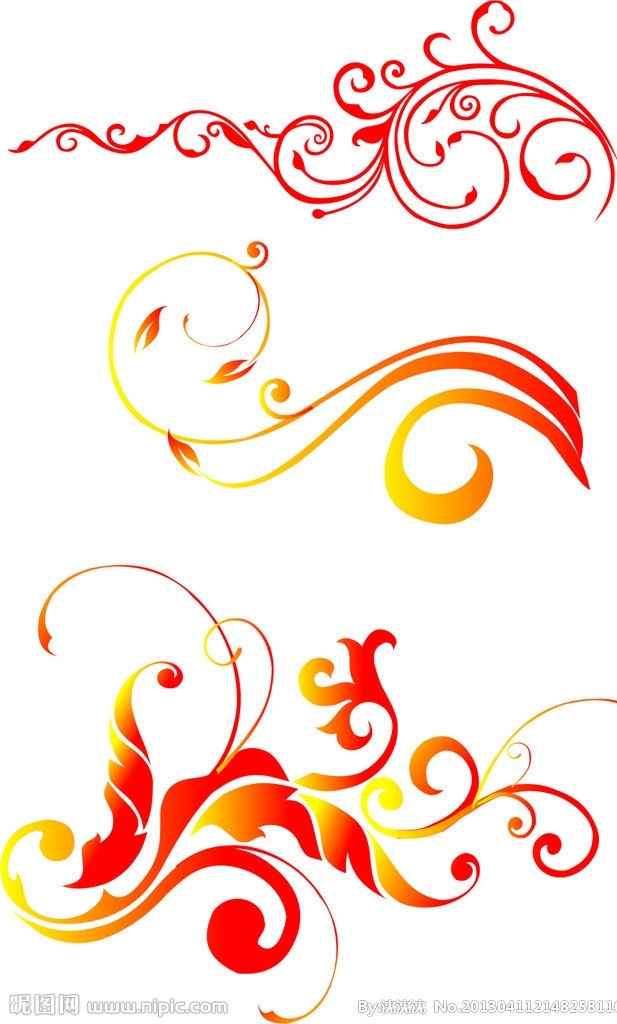 花纹 花边 底纹 矢量 点缀 花纹花边 底纹边框