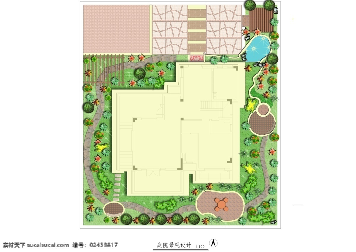 小花园设计 景观设计 私家花园设计 庭院设计 花园设计 私家庭院花园 环境设计