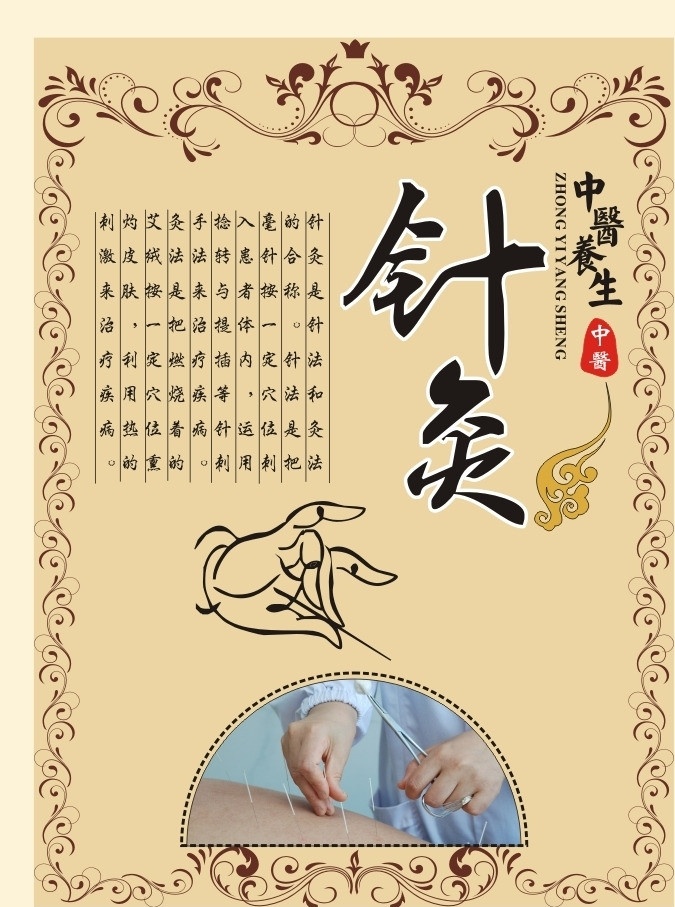 针灸 针灸的内容 针灸展板 针灸招贴 针灸栏 针灸海报 传统文化 文化艺术 矢量