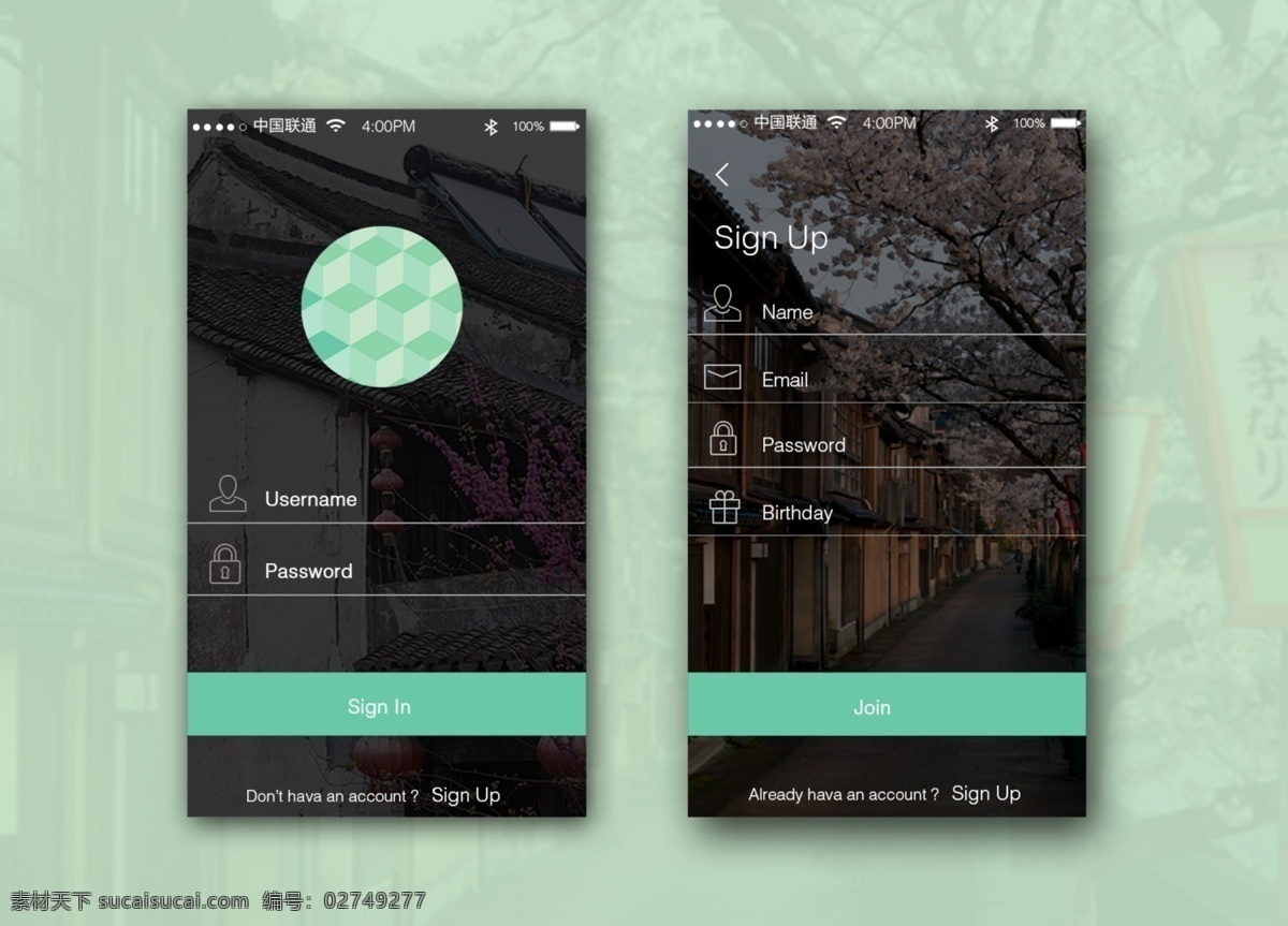 苹果 简洁 app 登录 注册 界面 登录界面 手机ui 手机界面 手机 注册界面 原创设计 其他原创设计