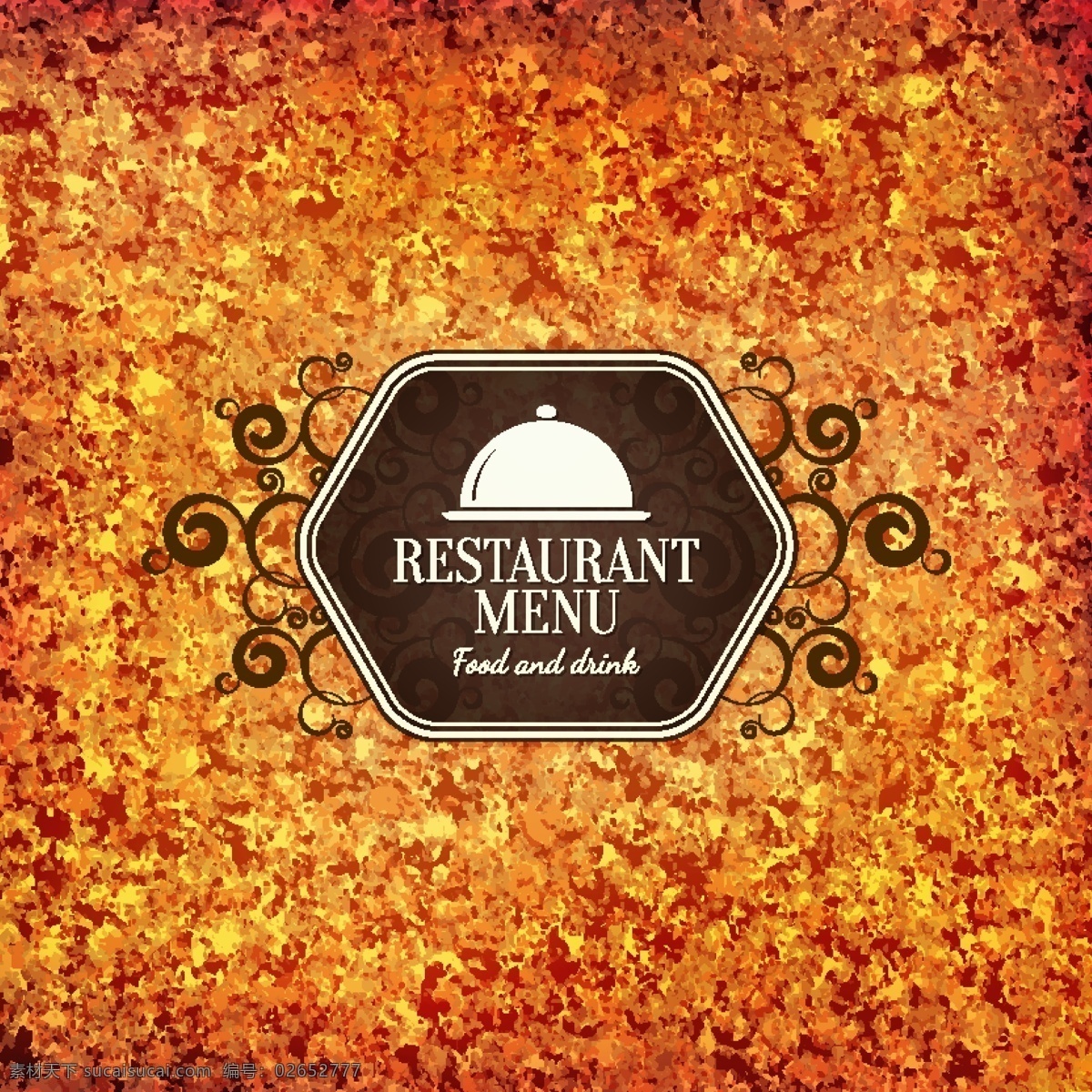 餐厅免费下载 logo 餐厅 黄色 元素 矢量图