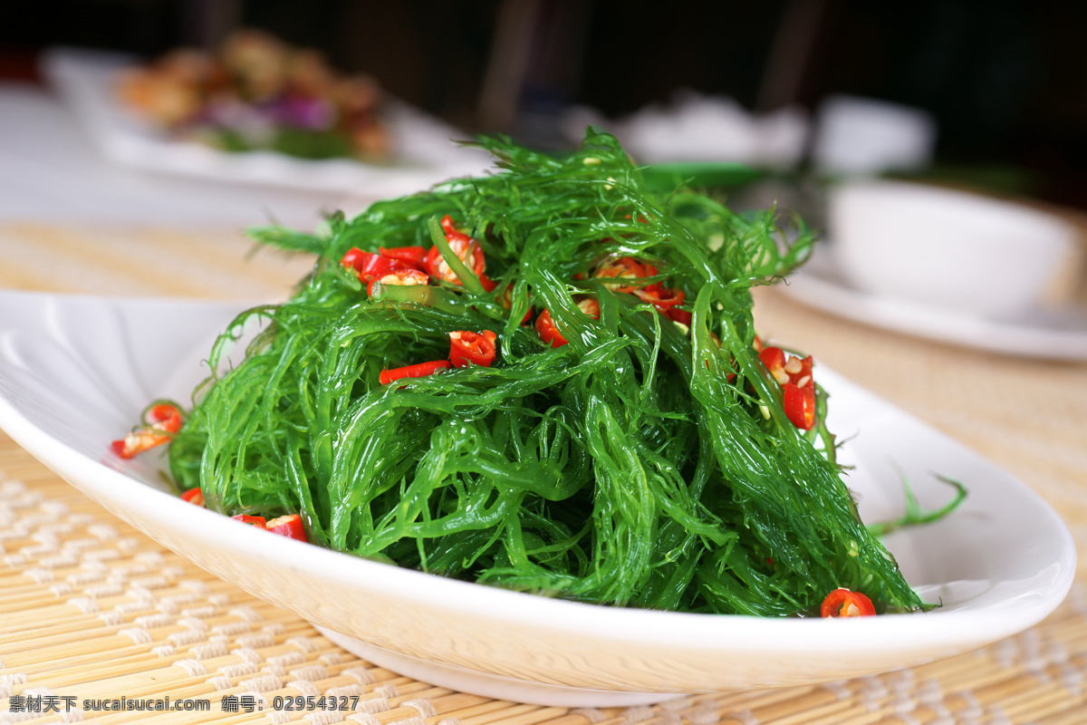 鲜椒龙须菜 美食 传统美食 餐饮美食 高清菜谱用图