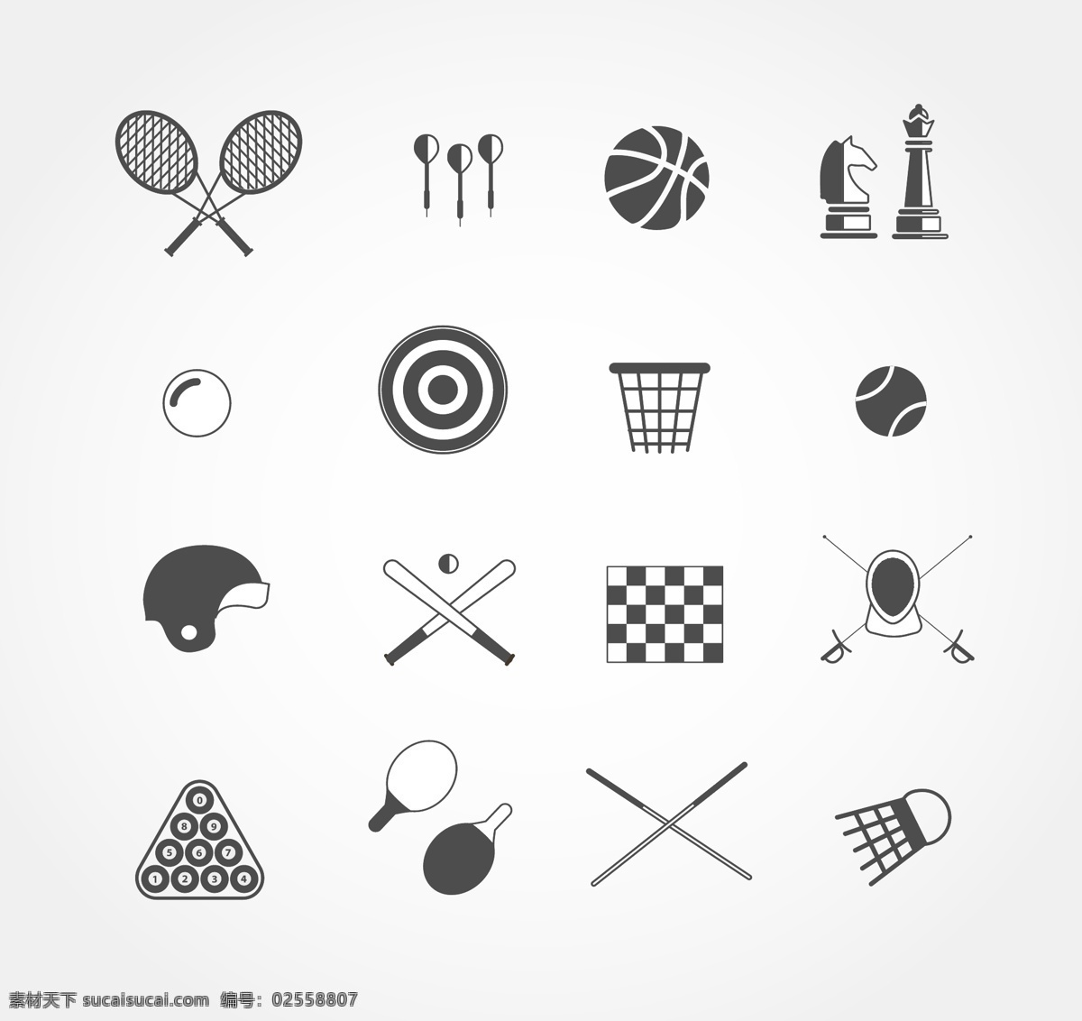 网页 ui 运动类 icon 图标素材 图标设计 icon设计 icon图标 网页图标 图标 运动图标 运动icon 运动 羽毛球拍图标 篮球图标 球图标 兵乓球图标