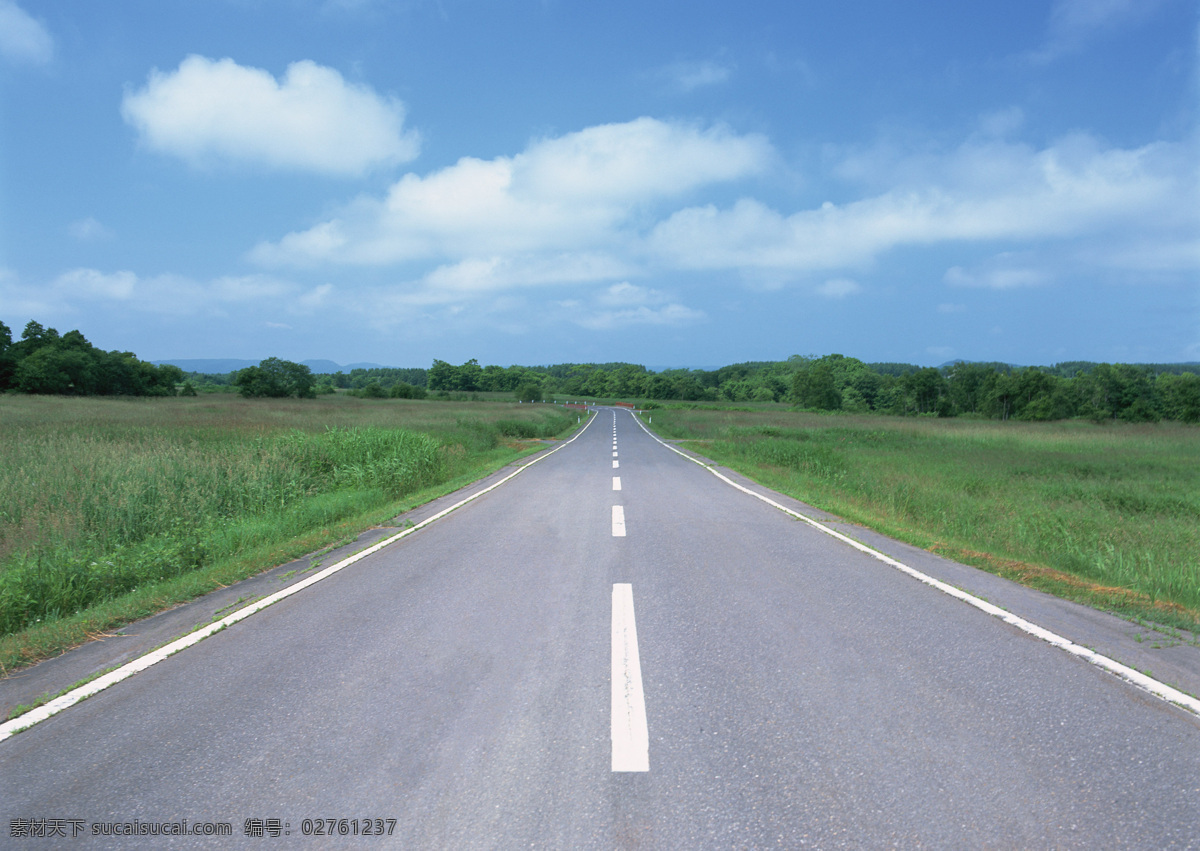 公路 乡村路 绿地 天空 蓝天 桌面 背景 壁纸 草地 图片1 自然景观