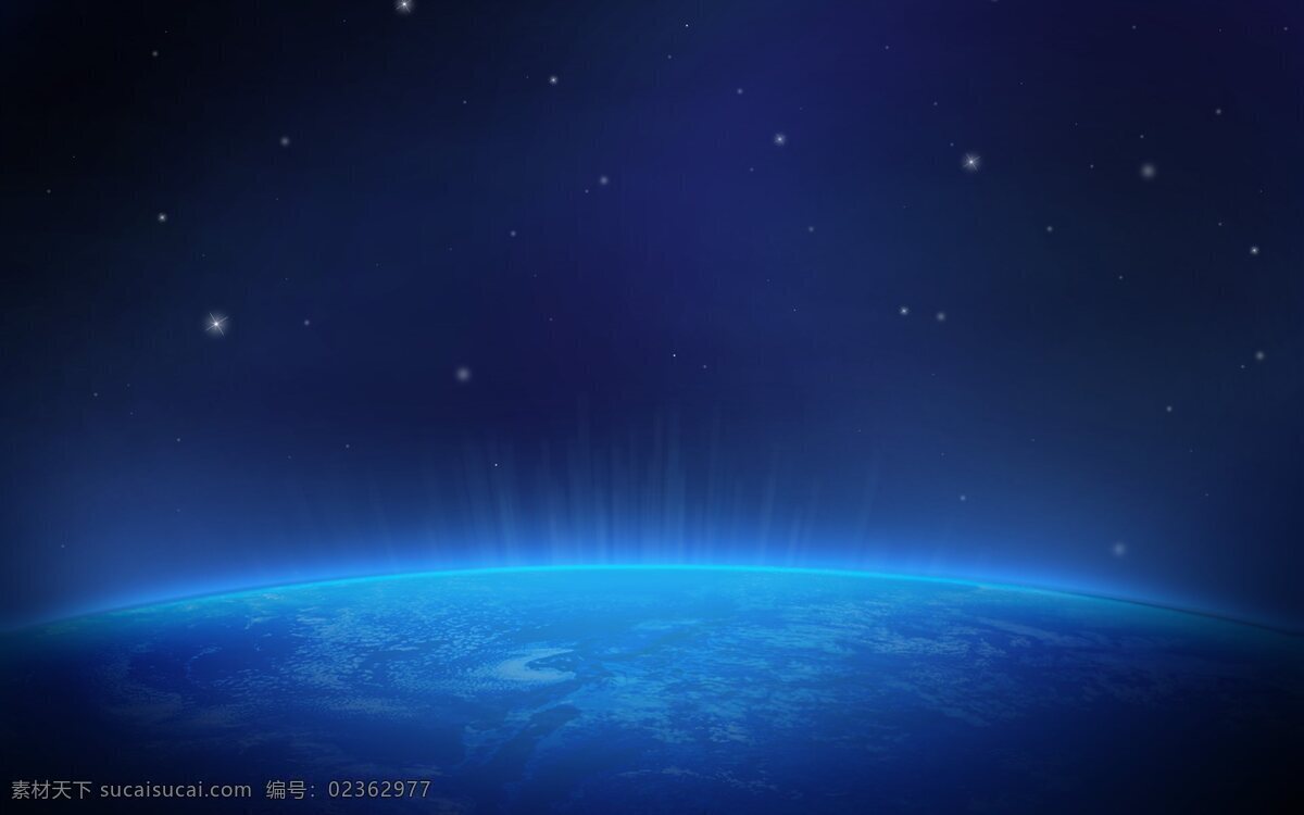 简约 蓝色 星际 背景 星空 银河