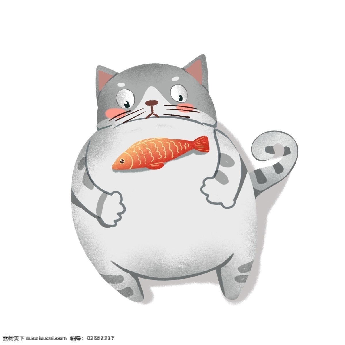 肥胖 可爱 动物 拟人化 猫咪 肥胖动物 可爱动物 动画插画 拟人动物 拟人 减肥 运动 健身 动物手绘