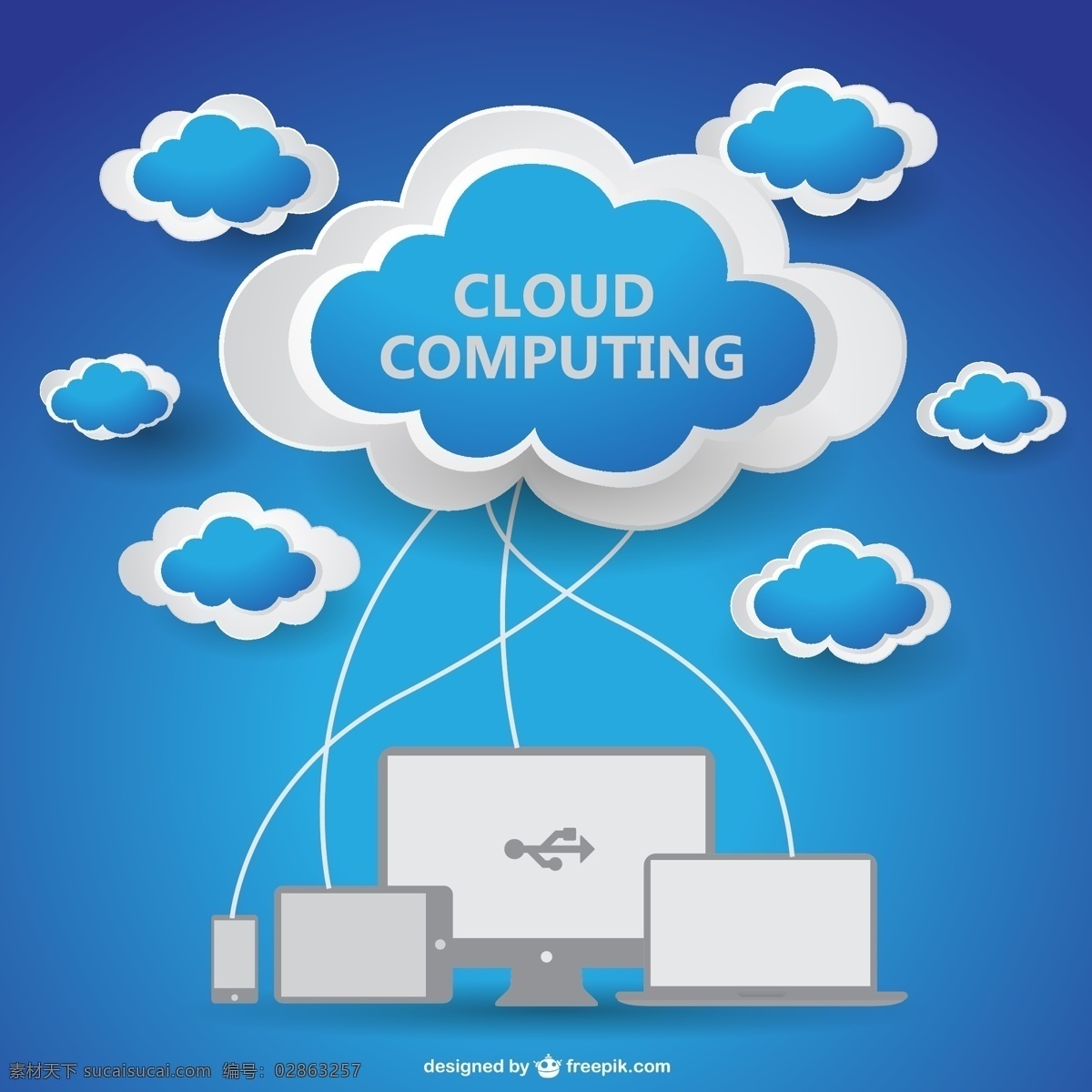 云 接到 电子设备 背景 抽象 计算机 电话 技术 天空 模板 蓝色背景 蓝色 笔记本电脑 网络 壁纸 图形 布局
