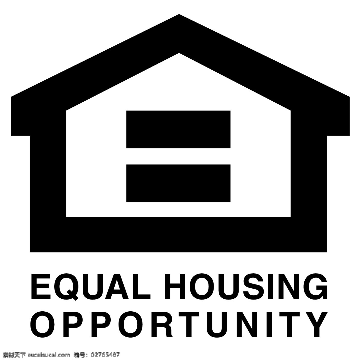 公平 住房 机会 相等的 平等的住房 住房的机会 机会均等 平等 标志 向量 相等 矢量图 建筑家居