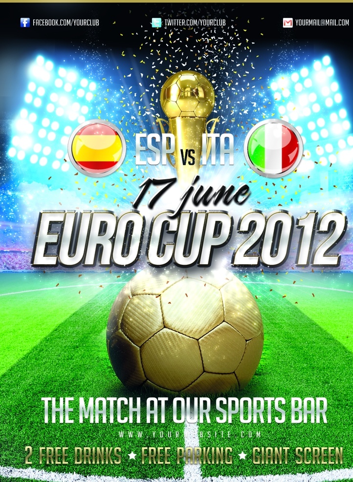 欧洲杯 主题 海报 足球 活动海报 主题海报 广告