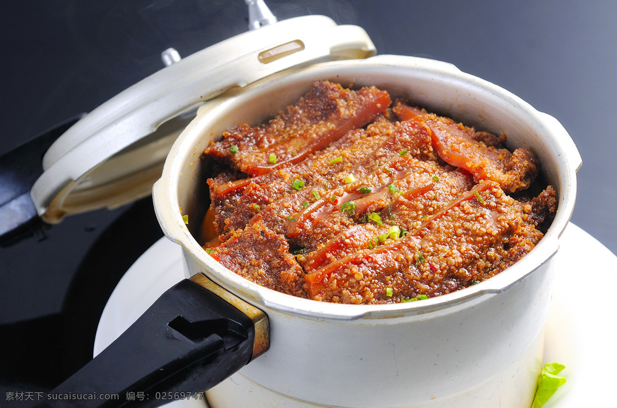 压锅粉蒸肉 美食 美味 蒸菜 肉 蒸肉 高压锅 热菜 餐饮美食 传统美食