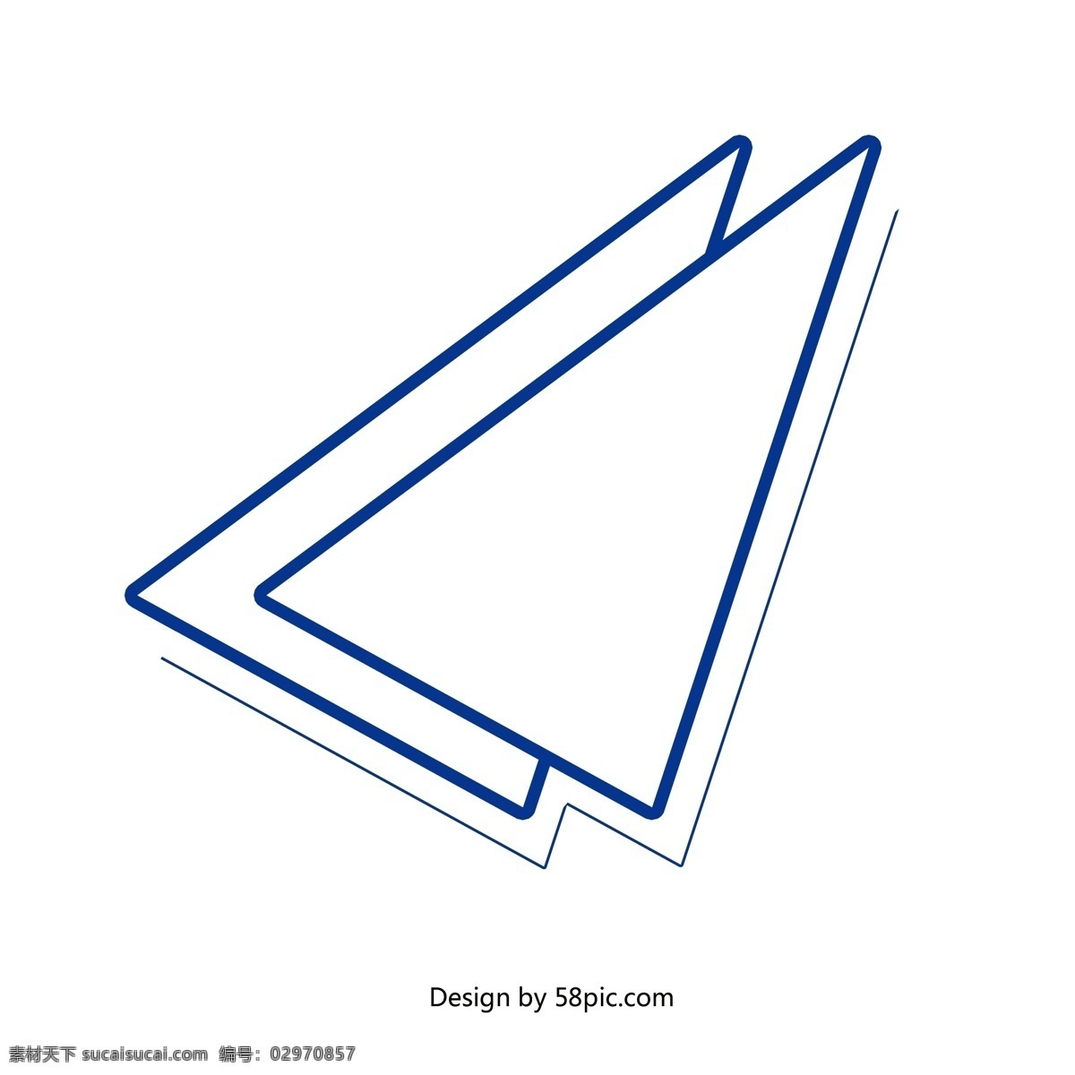 蓝色 简约 几何 企业 商务 logo 大气 科技感