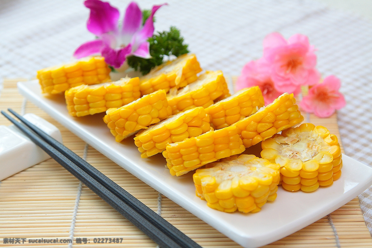 玉米 烤玉米 苞米 生上 配菜 餐饮美食 传统美食