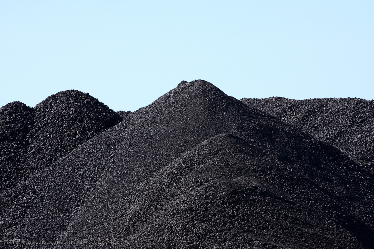 煤炭 煤场 煤堆 煤块 块煤 煤炭堆