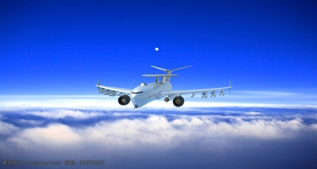 地球 移动 器 767 飞机 白色