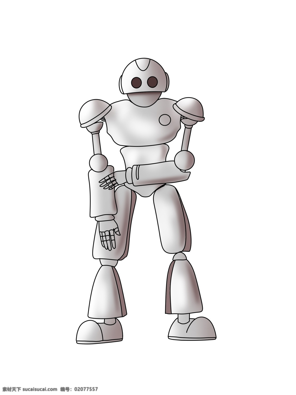 金属 质感 机器人 插画 png图片 金属质感 人工智能 工业机器人 自动机器人 机器人编程 机器人产业