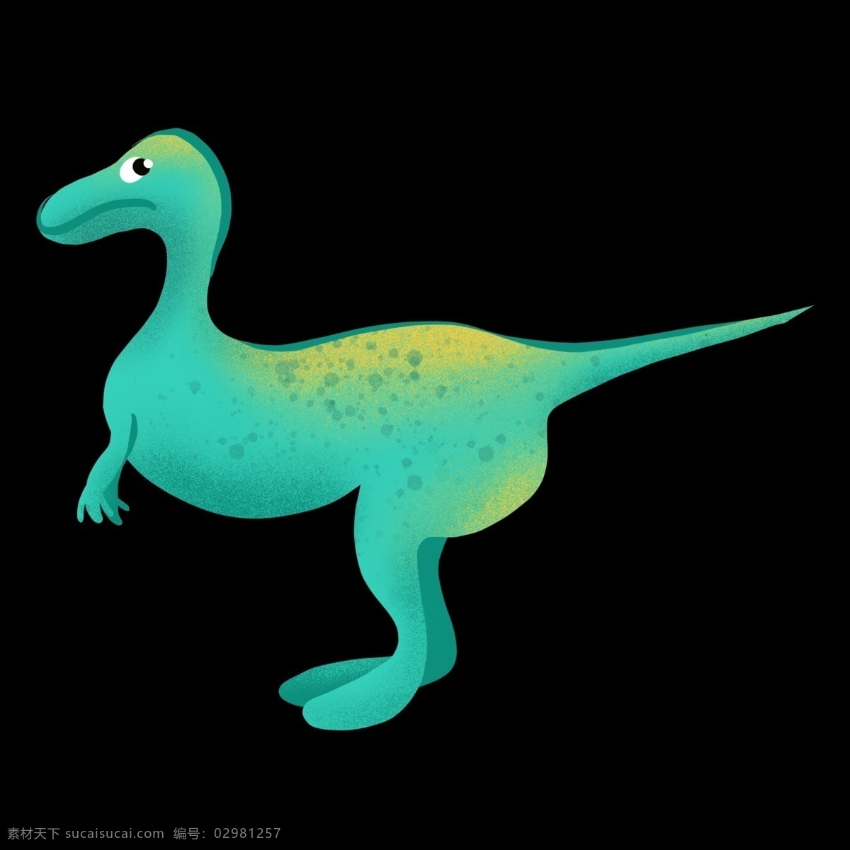 可爱 蓝色 恐龙 插图 卡通恐龙 可爱的恐龙 蓝色恐龙插图 动物 珍惜动物 蓝色玩具恐龙