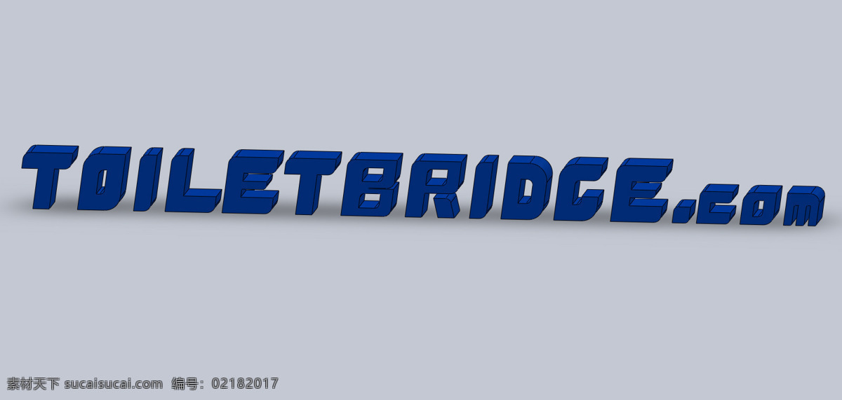 我的网站标志 标志 toiletbridge sldprt 白色