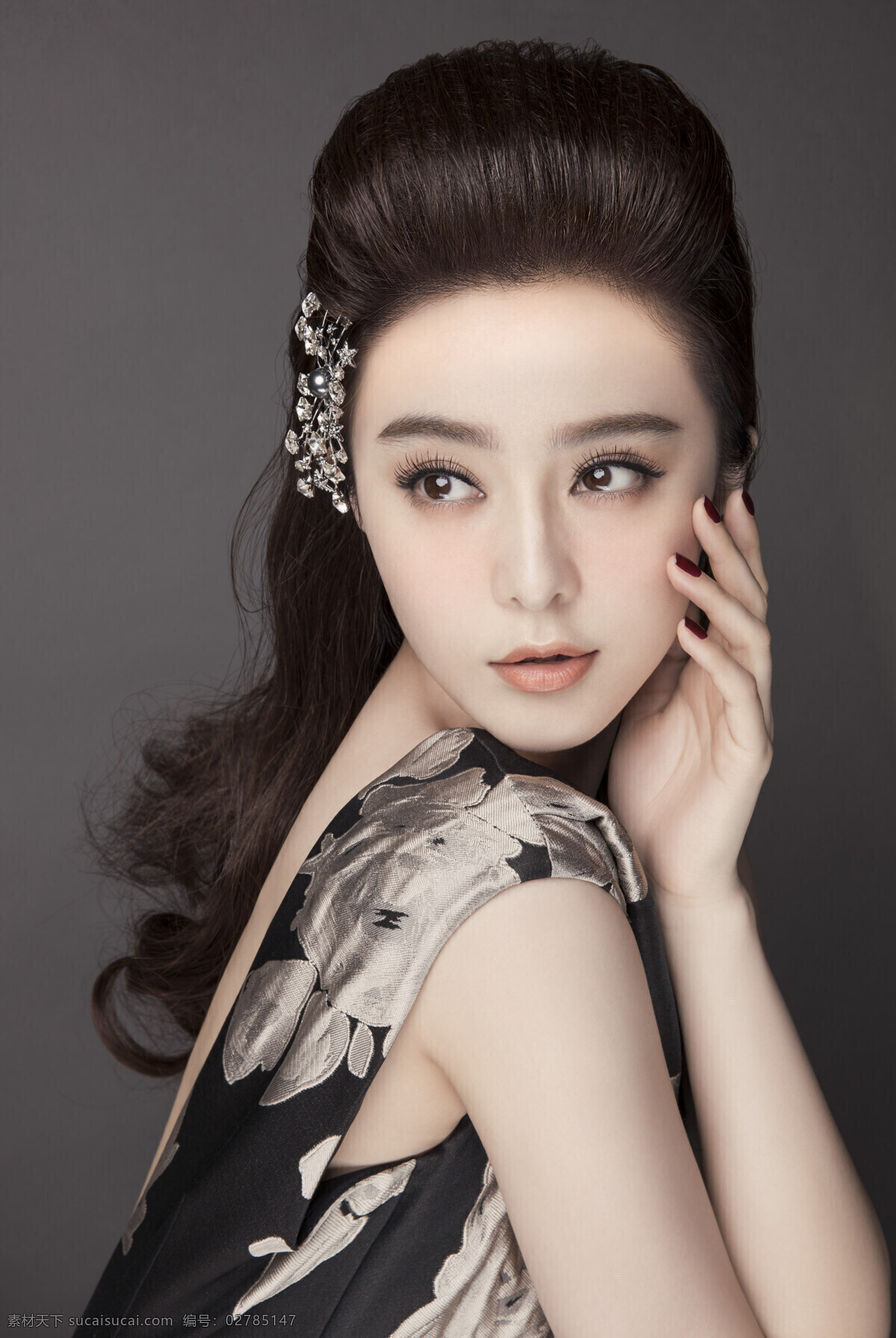 范冰冰 美女 性感 明星 发夹 明星偶像 人物图库