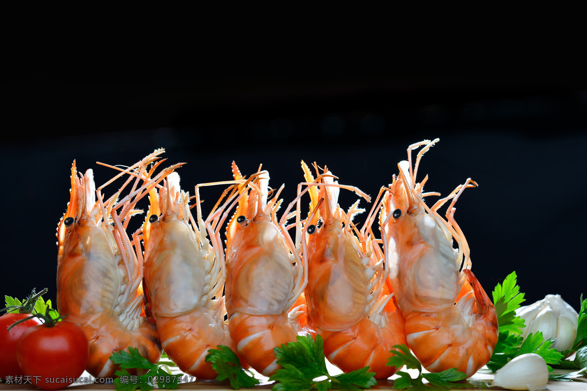 5只熟虾 虾 河虾 龙虾 小龙虾 食物 食品 美食 吃的 水果 虾米 佳肴 美食摄影 餐饮美食 传统美食