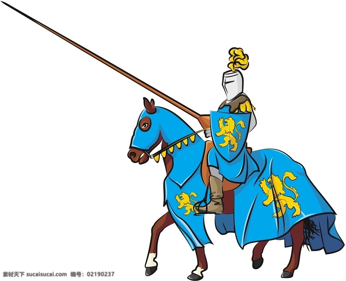 神气 盔甲 骑士 模板下载 勇士 古代骑士 卡通骑士 骑士插画 战马 卡通形象 矢量人物 矢量素材 白色
