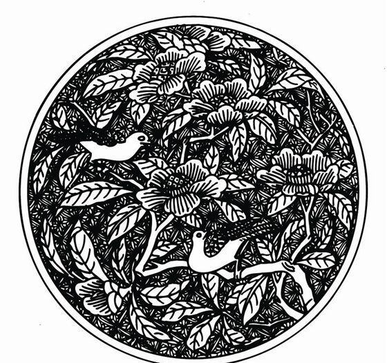 元明时代 矢量版画 古典图案 矢量 中华 五 千年 源文件 ai源文件 设计素材 版画专辑 矢量图库 白色
