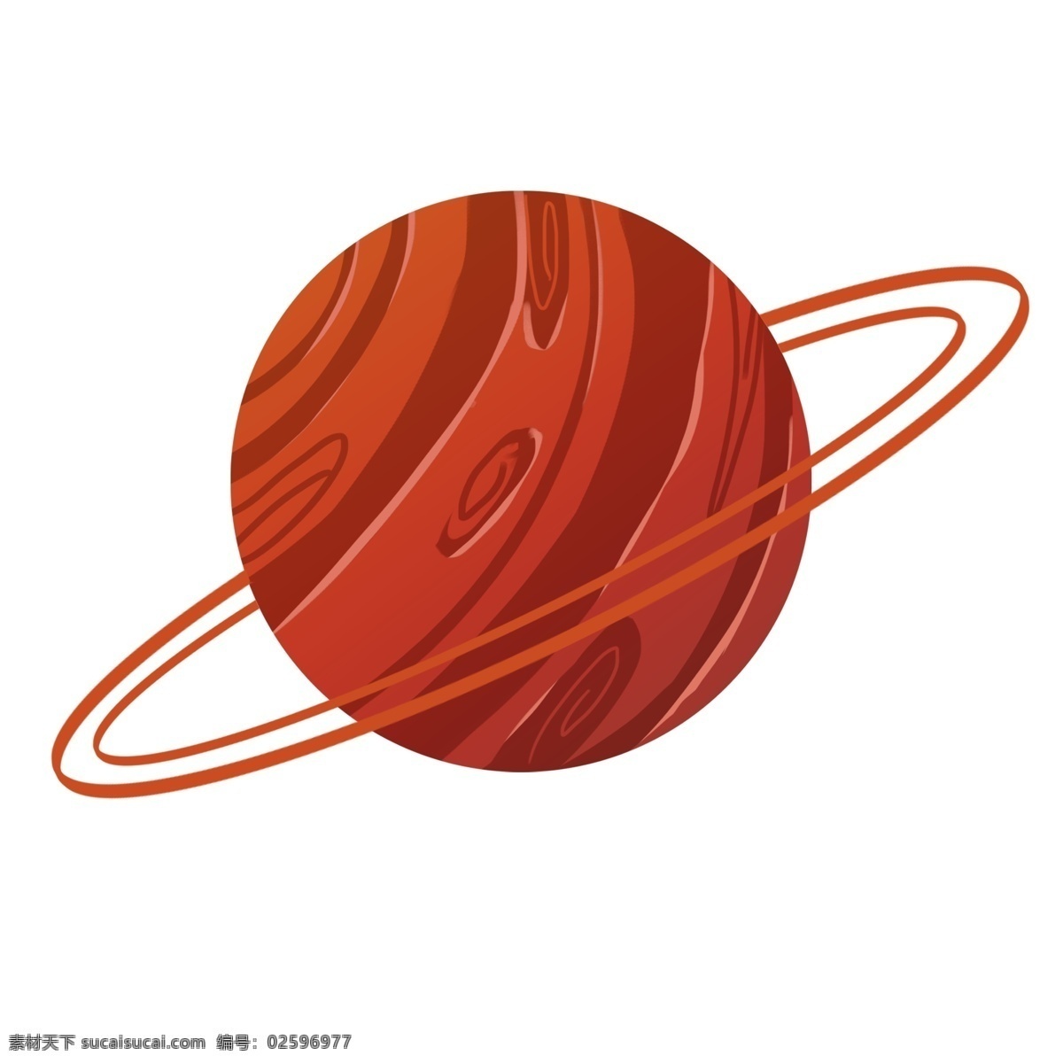 红色 圆形 星球 插图 美丽的星球 圆形的星球 卡通星球 图案星球 梦幻的星球 梦幻宇宙 星系星球 梦幻银河系