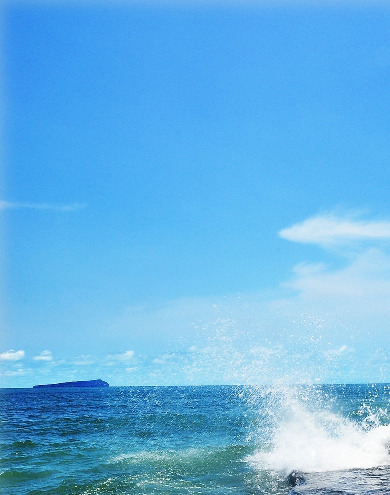蜈支洲岛 海水 海景 蜈之洲岛 蓝天 海浪 自然风景 自然景观