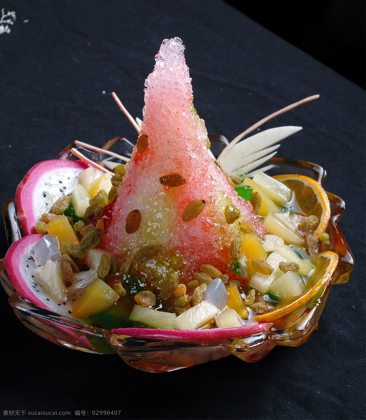 列西堤岛刨冰 美食 传统美食 餐饮美食 高清菜谱用图