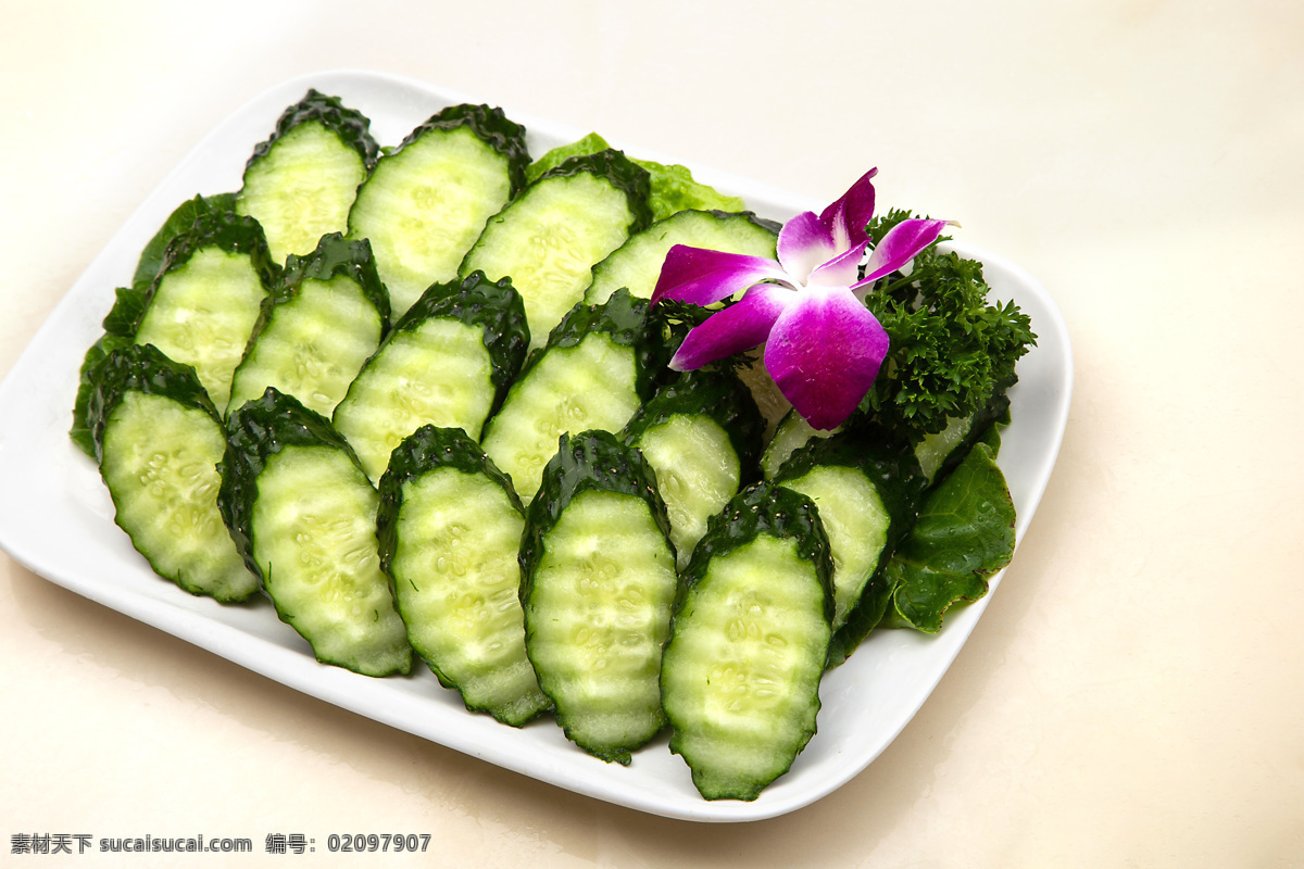 黄瓜片 绿色蔬菜 火锅食材 美食 高清菜谱用图 餐饮美食 传统美食 西餐美食