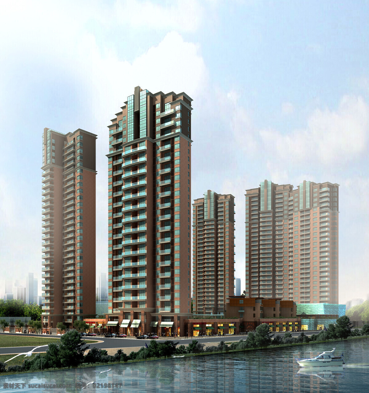 建筑 效果图 兰溪建筑 家居装饰素材 建筑设计