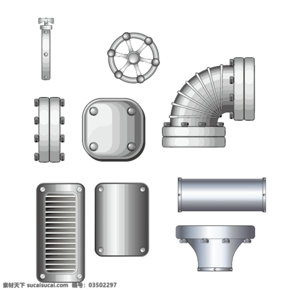 矢量素材 矢量 矢量阀门 矢量管道 管道矢量素材 管道模板 管道管件素材 温度 压力 阀门 截止阀 螺栓 手绘 水管 管道阀门 管道 金属管道 气阀 水阀 输油管道 天然气 输气管道 输水管道 铁管 接头 螺丝 螺母 开关 三通管 四通管 管子 管业 压力表 法兰
