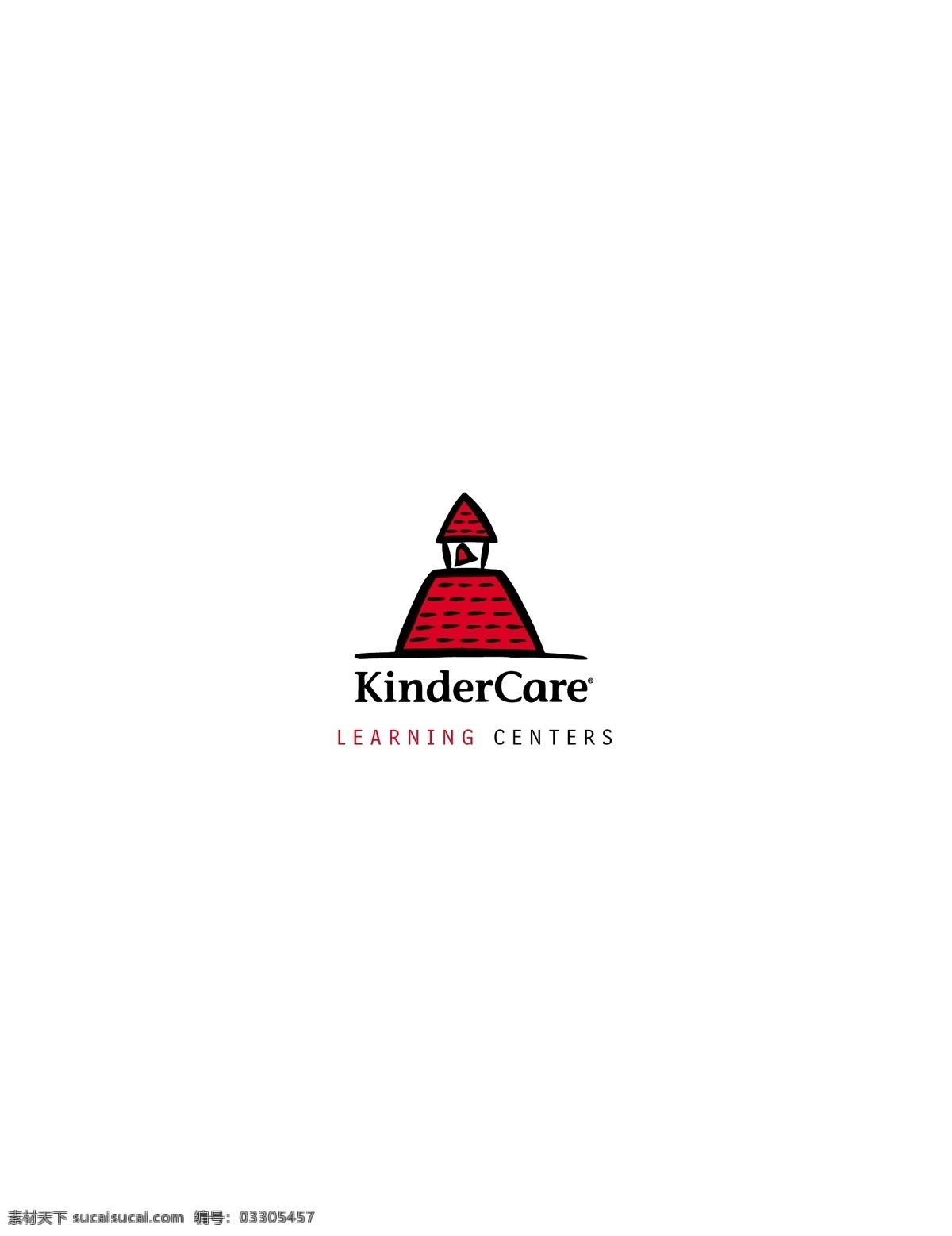 kindercarelearningcenters logo 设计欣赏 高等 学府 标志 标志设计 欣赏 矢量下载 网页矢量 商业矢量 logo大全 红色