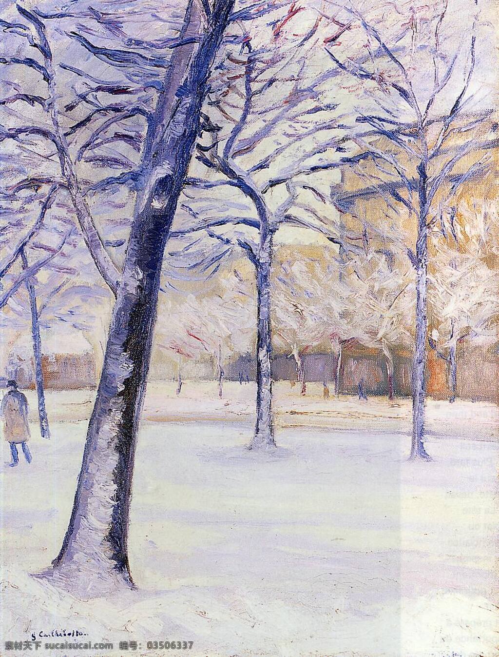 caillebotte 印象派 人物 风景 肖像 静物 油画 装饰画 法国 画家 古斯塔夫 卡里 伯特 gustave