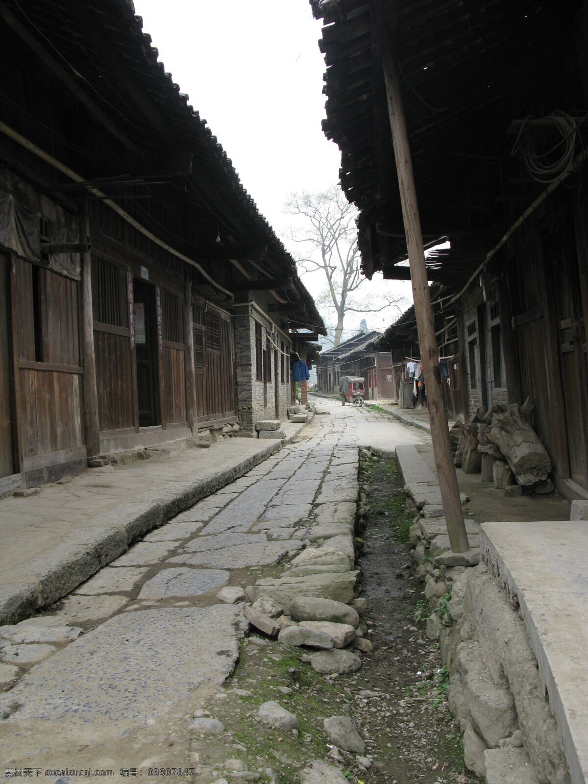 实拍 重庆 古镇 古迹 建筑 老街 石板路 实拍景物 木房