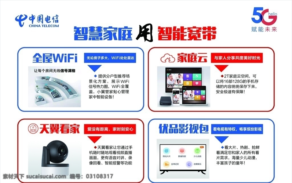 电信5g 电信 智慧家庭 宽带 5g logo