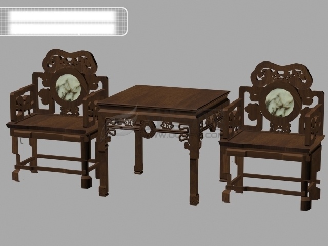 3d 古典 豪华 桌椅 3d设计 3d素材 3d效果图 椅 椅子 桌 古典豪华桌椅 矢量图 建筑家居
