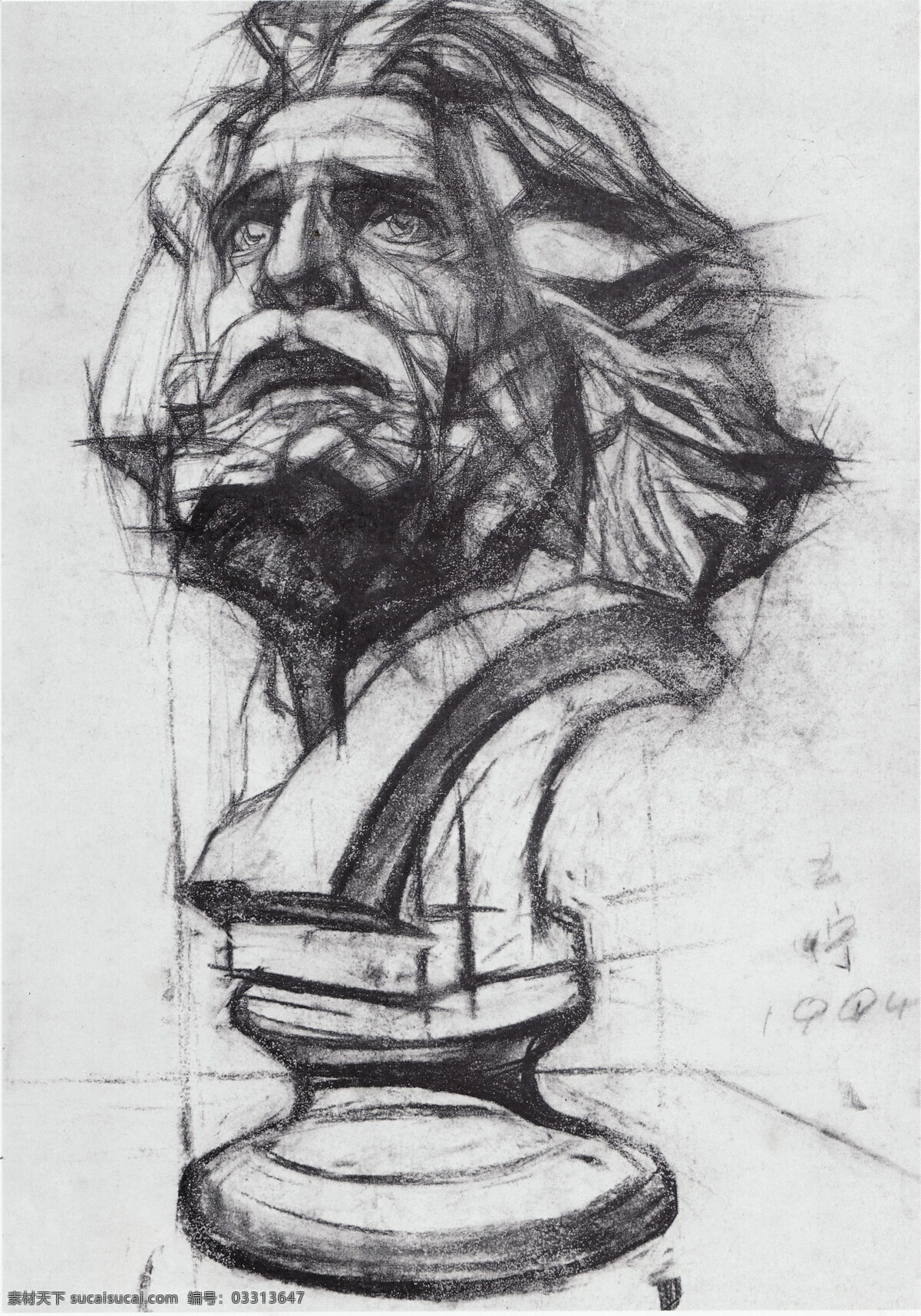 石膏头像 素描石膏像 素描 人像 石膏 人头像 人 男人 雕塑 高考 绘画 画 手绘 头像 线描 高考石膏头像 中国 美院 作品 中央美院 马赛头像 绘画书法 文化艺术