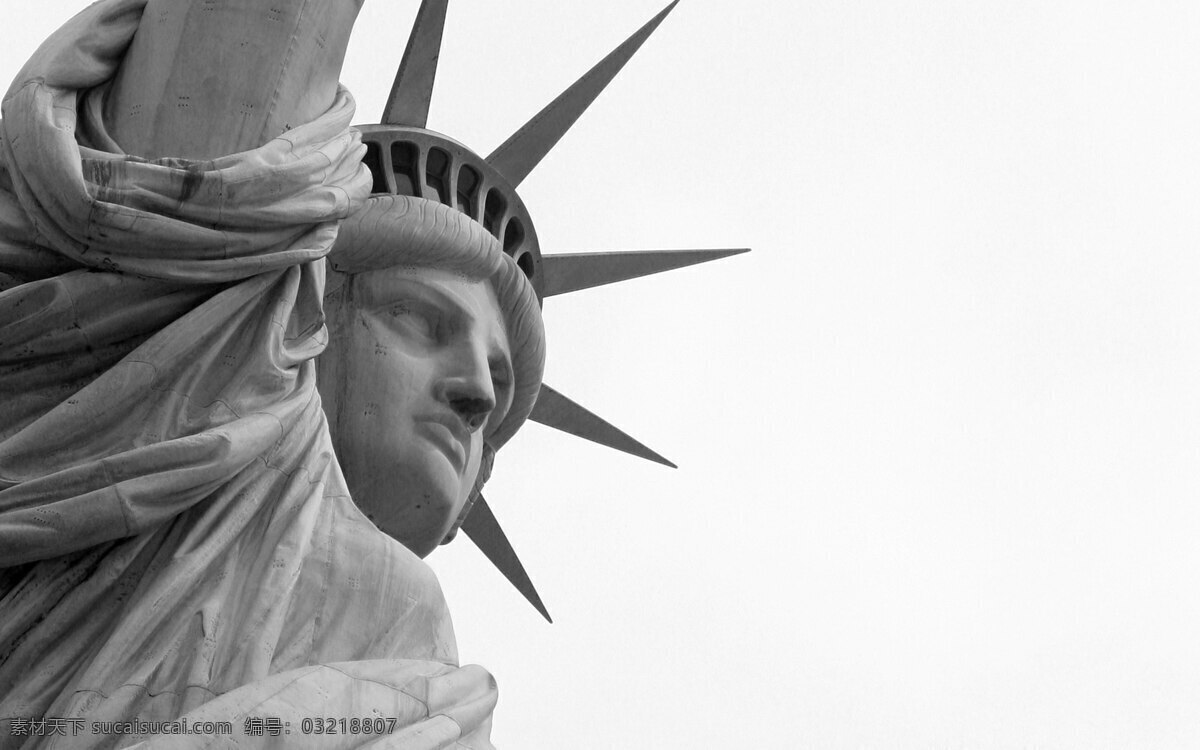 自由女神像 纽约 美国 旅游 景点 自由女神 建筑园林 雕塑