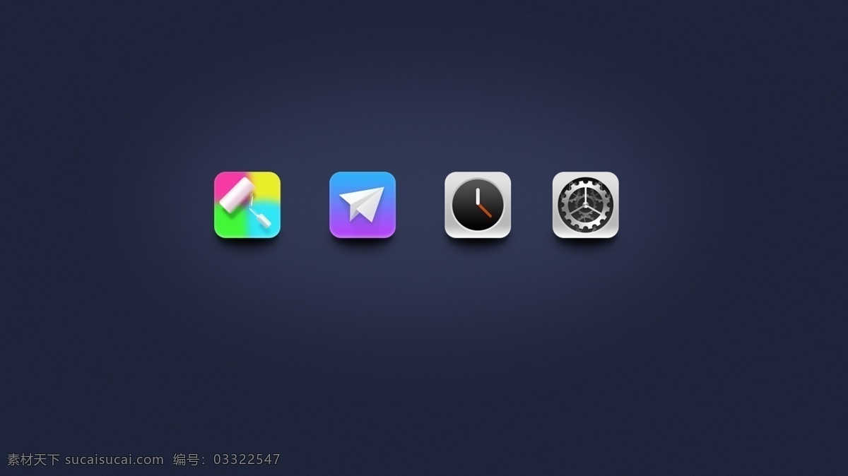 微质感图标 app图标 psd源文件 手机 app 图标 ui 超大