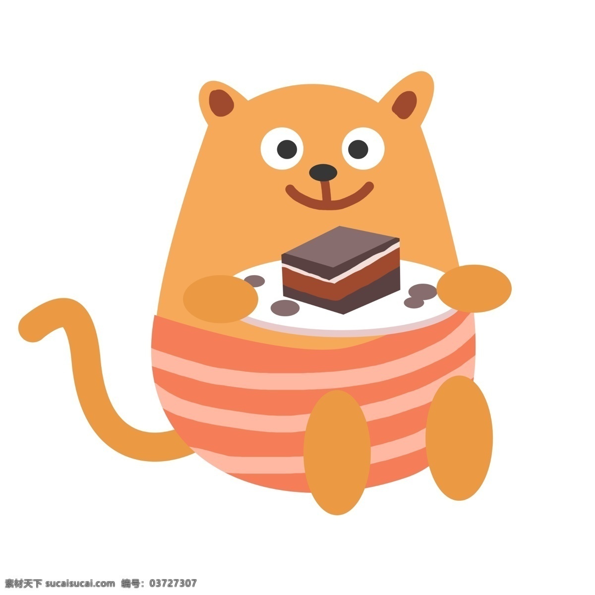 生日蛋糕 小猫 动物