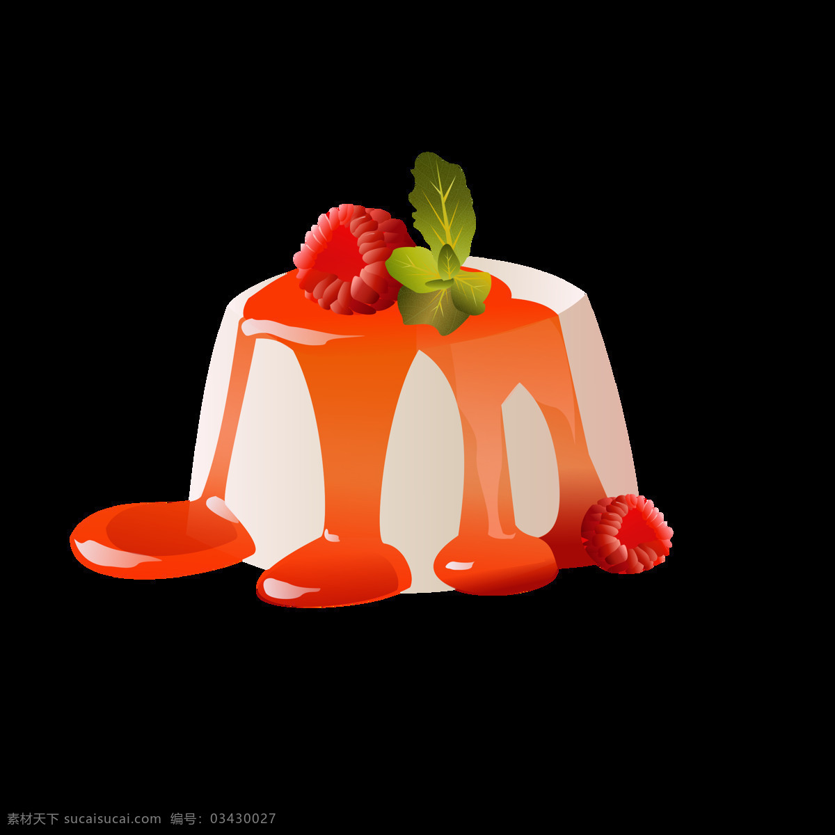 3d 蛋糕 手绘 矢量 商用 元素 甜品 生日 蔓越莓 装饰蛋糕 蛋糕图标 装饰绿叶