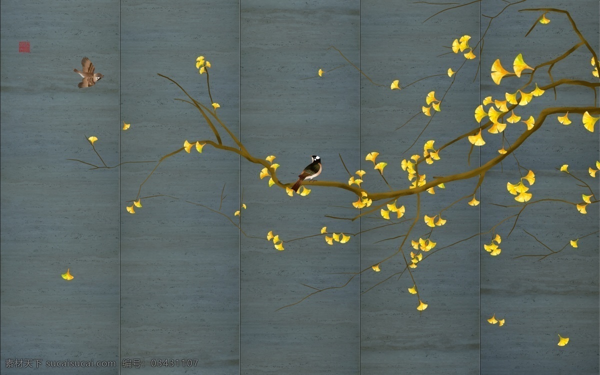 银杏背景墙 工笔花鸟 新中式 花鸟 新中式花鸟画 鸟鸣涧 花鸟壁画 手绘花鸟 工装 花鸟图 背景墙 古典 素雅 国画 中国风 树枝 花 现代 手绘 精美 装饰画 银杏树 枫叶 工笔 银杏 书法 中式 背景 中式花鸟 花鸟背景 花鸟装饰画 手绘背景 中式背景 中式手绘 花鸟手绘 淡雅壁纸 电视背景墙 中式淡雅