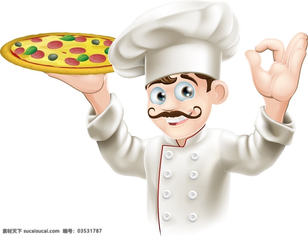 披萨 pizza 比萨 厨师 披萨图标 披萨设计 披萨logo 美食 西餐 时尚背景 绚丽背景 背景素材 背景图案 矢量背景 背景设计 抽象背景 抽象设计 卡通背景 矢量设计 卡通设计 艺术设计 餐饮美食 生活百科 矢量