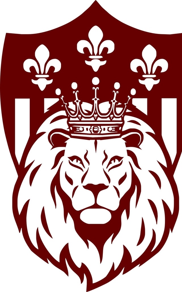 戴王冠的狮子 狮子 卡通 狮子矢量图 动物插画 雄狮 陆地动物 矢量素材 底纹边框 花边花纹
