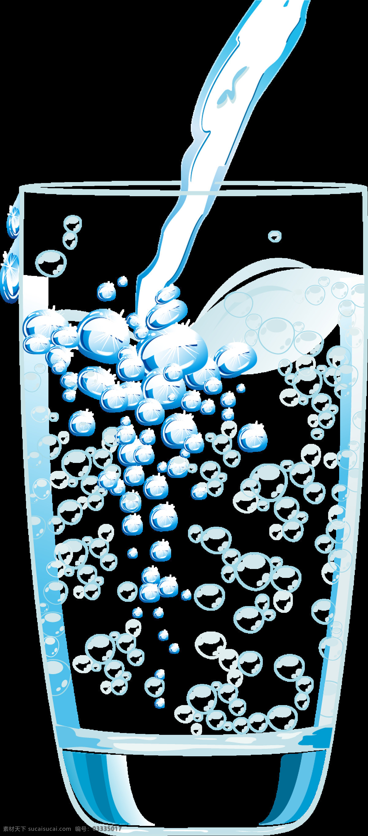 卡通 水珠 水滴 水杯 广告素材 节气 白露 免扣素材